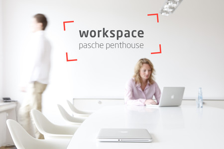 Design Beispiel Workspace Pasche Penthouse der Agentur Federmann und Kampcyzk design